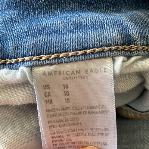 American Eagle curvy Hi-rise Jean shorts