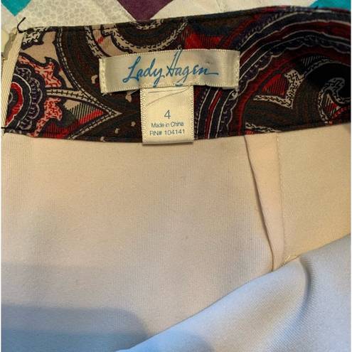 Lady Hagen golf skort in paisley size 4