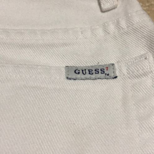 Guess Vintage  Jeans Shorts Size 30 High Rise USA