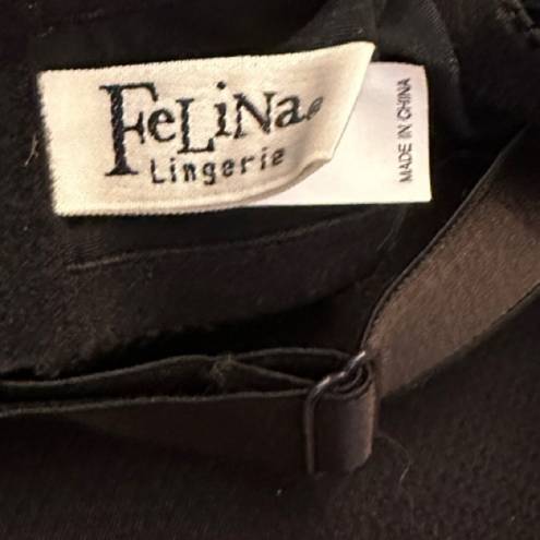 Felina  Lingerie Sheer Black Bra