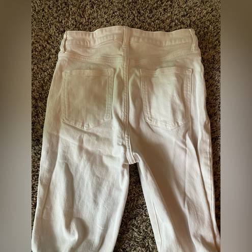 Elizabeth and James White Flare Jeans - Size 6/28