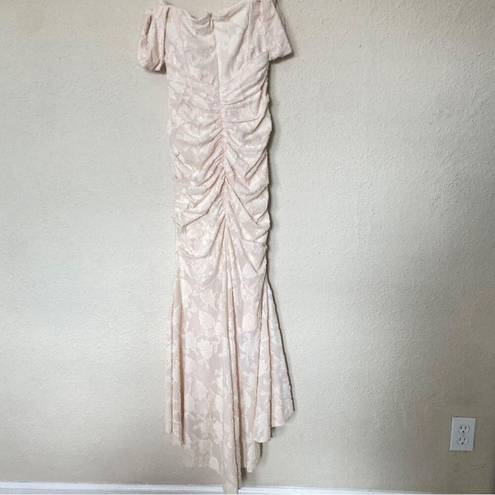 House Of CB  'Cesca' Vintage Cream Floral Maxi NWOT size S