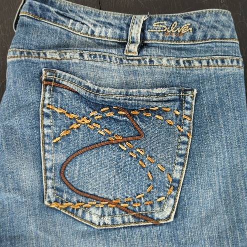 Silver Jeans  Frances Capri Cropped Jeans - Women's Size 24