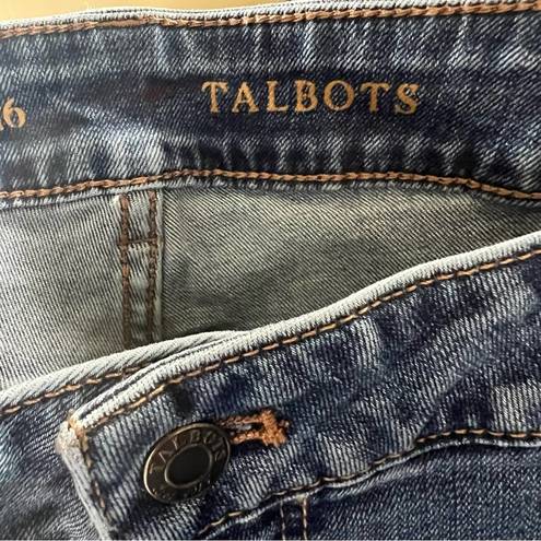 Talbots  Women’s Heritage Straight Leg Jeans Blue Size 16