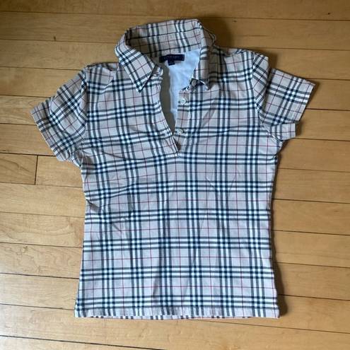 Burberry  Style Polo Shirt