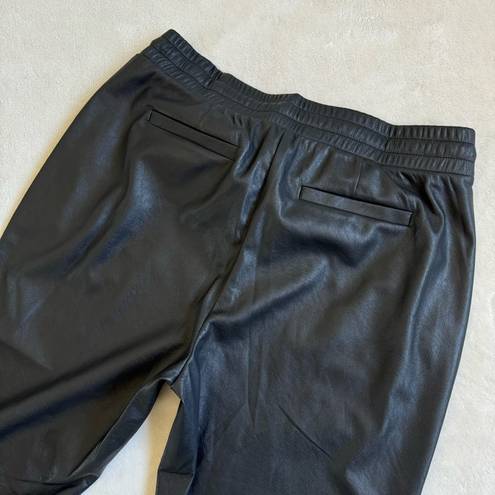 n:philanthropy Scarlett Faux Leather Jogger Pants In Black