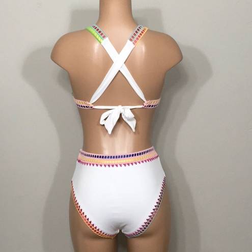 Bar III  white bikini. M-top/S-bottoms NWT