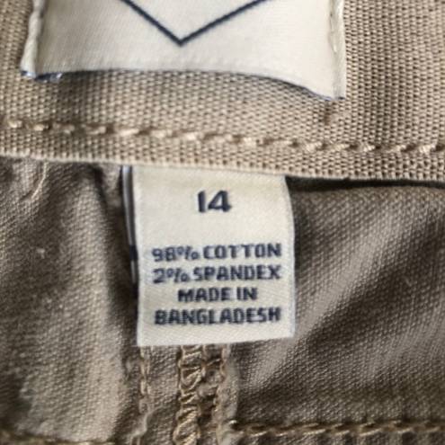 St. John’s Bay St. John's Bay Beige Corduroy Straight Leg Y2K Pants