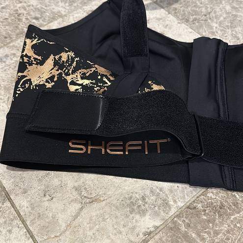 SheFit  Flex Sports Bra Black 3Luxe NWT