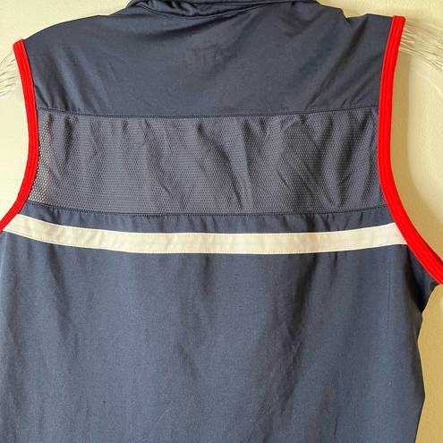 FILA  Pullover Sleeveless Performance Top Blue & Red Sz Small