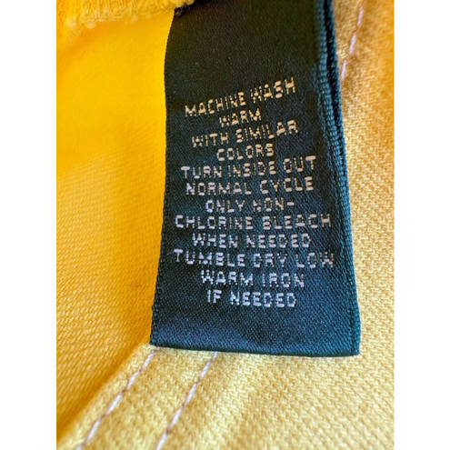 Krass&co Lauren Jeans  Yellow Moto Denim Jacket