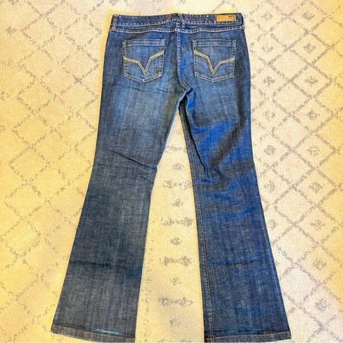 Volcom  Dark Wash Fillmore Boot Cut Jeans Size 13