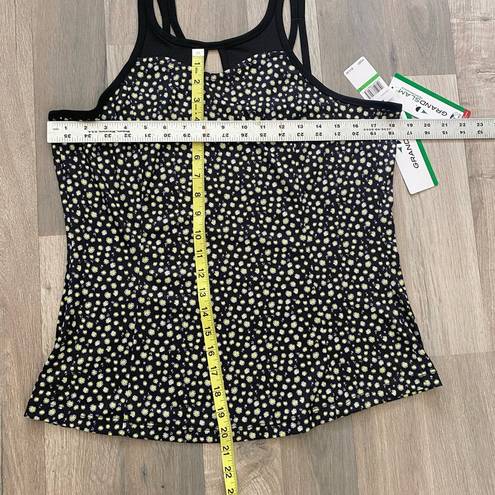 Daisy Womens Tank Top with  Print Active Size Large Grand Slam Performance Golf