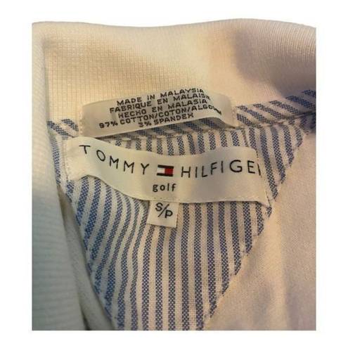 Tommy Hilfiger  White Polo Size S