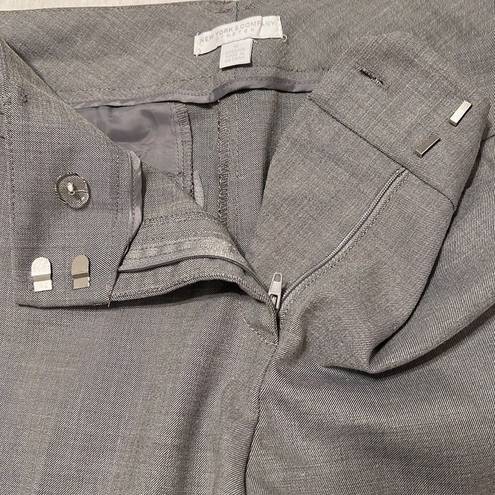 Krass&co NY& sz 10 average grey pants some stretch EUC