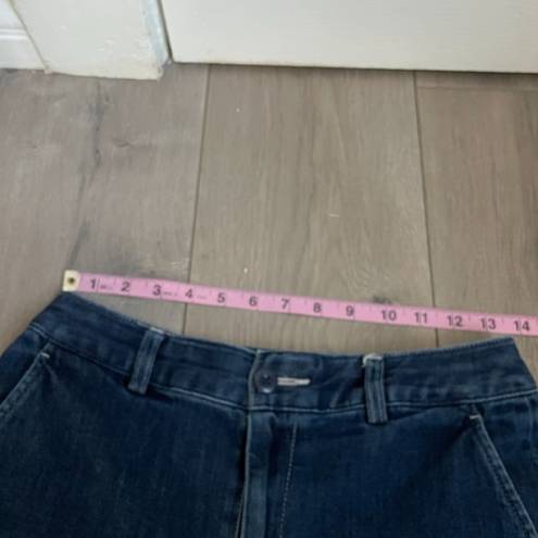 Uniqlo  High Waisted Wide Straight Denim Pants