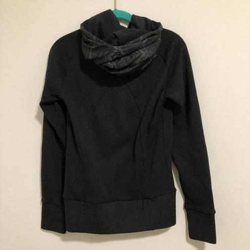 Pearl Izumi  Black Zip-Up Cycling Sweatshirt Size Small