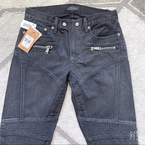 Polo  Ralph Lauren Moto Skinny Crop Jean