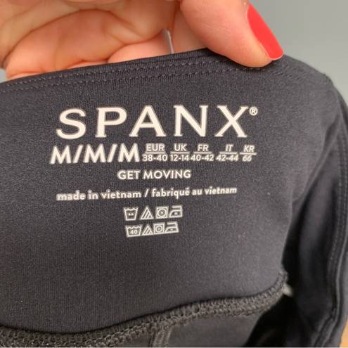 Spanx  The Get Moving Booty Boost Double Layer Skort in Black M