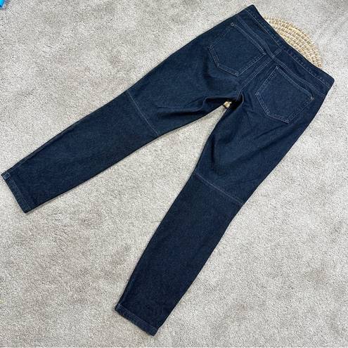 J.Jill  Women’s Skinny Denim Jeans Pants Mid-Rise Dark Blue Cotton Size 2