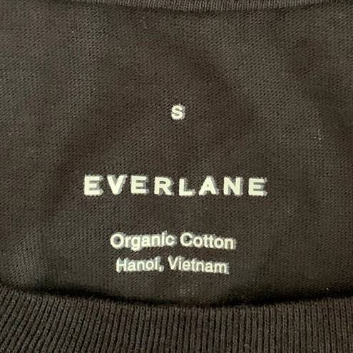 Everlane NEW  The Organic Cotton Relaxed Pocket Tee in Black