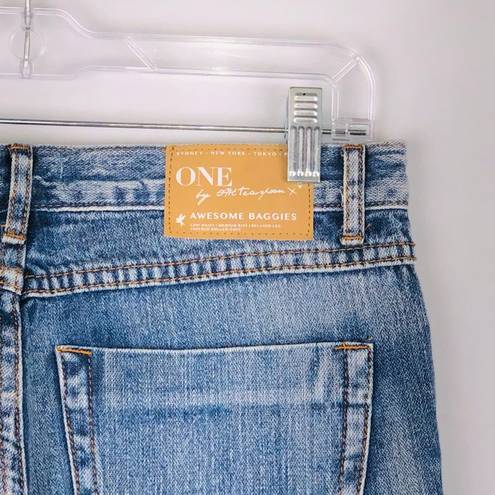 One Teaspoon  Destroyed Awesome Baggies Roll Jeans 24