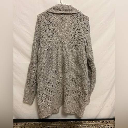 Joie  Chunky Knit Cardigan Gray‎ Size Large