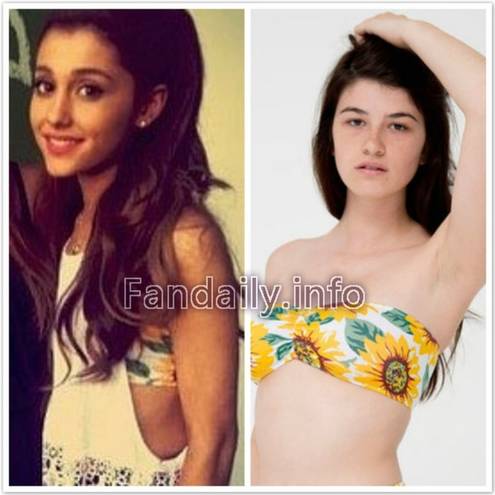 American Apparel Ariana Grande  Sunflower Bandeau S