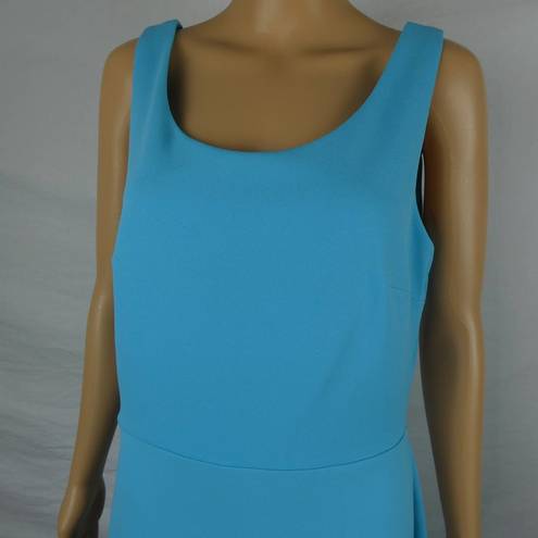 Betsey Johnson  Blue Sleeveless Scoop Neck Dress Size 10 Large