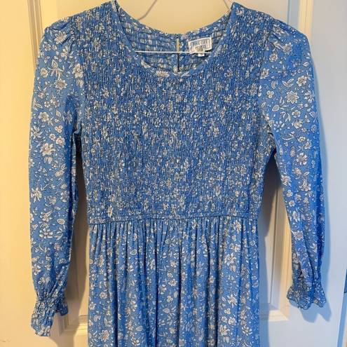 Tuckernuck  Pink City Prints Cornflower Lolita Isabel Dress Blue Floral | S