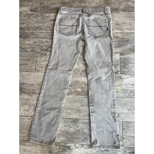 Patagonia  Denim Jeans size 28 Straight Leg Gray Organic Cotton Womens Stretch