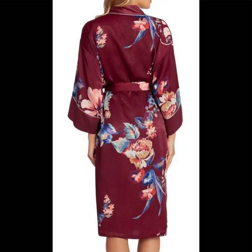 In Bloom  lenox floral satin robe XS/S