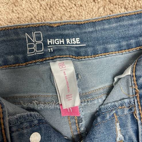 No Bo  High Rise Jean Short.