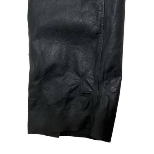 Harley Davidson  Black Leather chap pants size Small