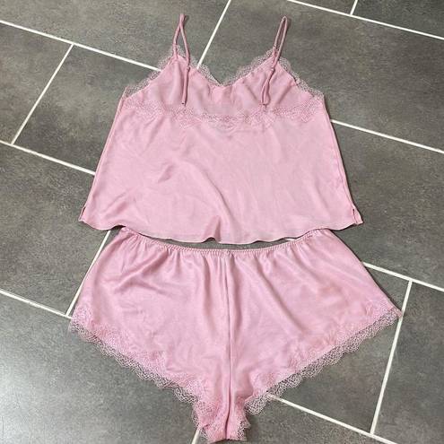 Victoria's Secret Victoria’s Secret satin/lace Camisole set size XL