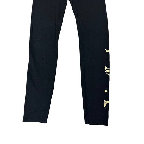 Juicy Couture  Leggings Pants Black Size XS Good Spell Out Stretchy Women’s