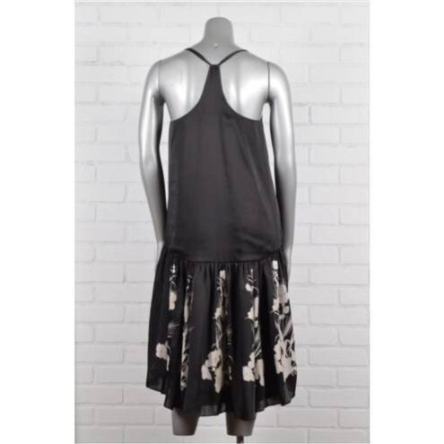 Juicy Couture Bird
by  Hazel T-Back Dress Floral Printed Sleeveless Black Bone XS