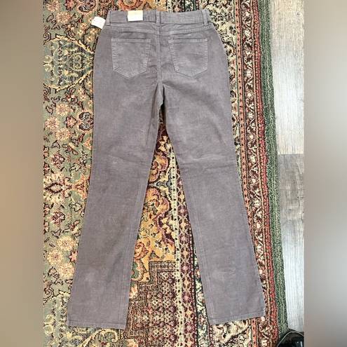 St. John’s Bay NWT  Secretly Slender Gray Corduroy Pants