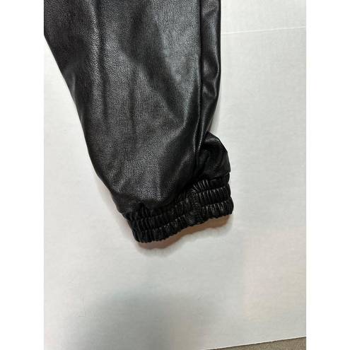 Spanx  Leather Like Faux Leather Jogger