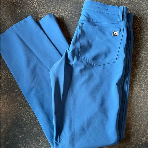 FootJoy  FJ Women's Size 30/34 Blue Dry Joys Rain Proof Outdoor Golf Pants