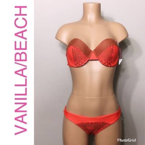 Vanilla Beach  bikini. L- bottom/XL- top NWT