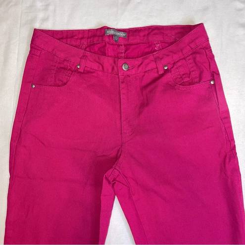 Jessica London  Straight leg Jeans Pink Womens Size 12W high Rise