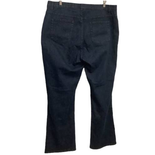 d &  QVC‎ company jeans boot cut size 20