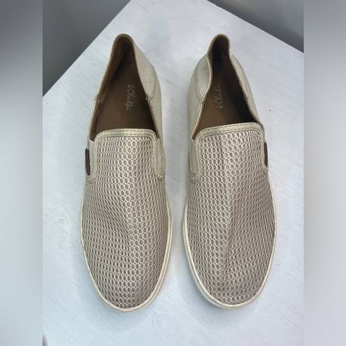 Olukai  Pehuea Clay Mesh Slip On Comfort Casual Shoes Sneakers‎ Size 9.5
