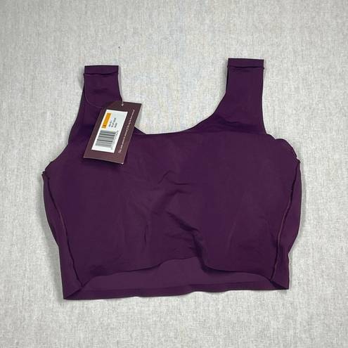 Krass&co True &  Body Lift Scoop Neck Purple Bra in Small