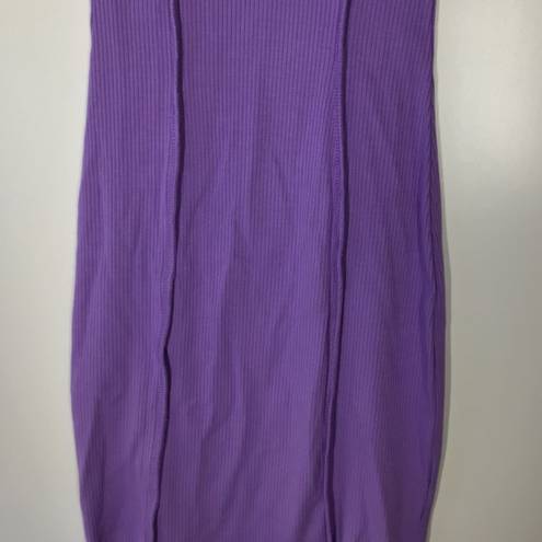 Naked Wardrobe  Lilac Snatched & Sexy Sleeveless BodyCon Dress lavender