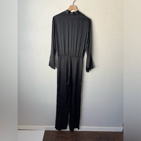 Michelle Mason  The Front Kimono Silk Jumpsuit