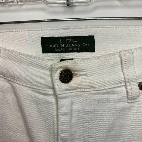 Krass&co LRL Lauren Jeans . Ralph Lauren White Straight Size 8 Jeans