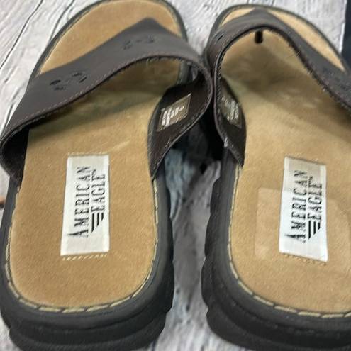 American Eagle  Becca Brown Slide Sandals size 7.5