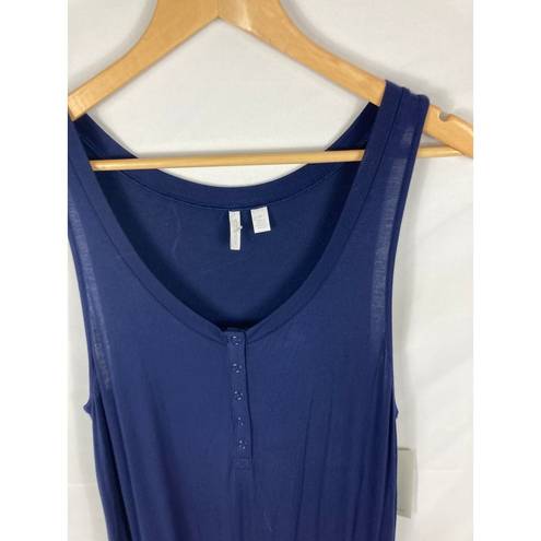 Nordstrom NWT  Navy Blue Sleeveless Jumpsuit Size Medium